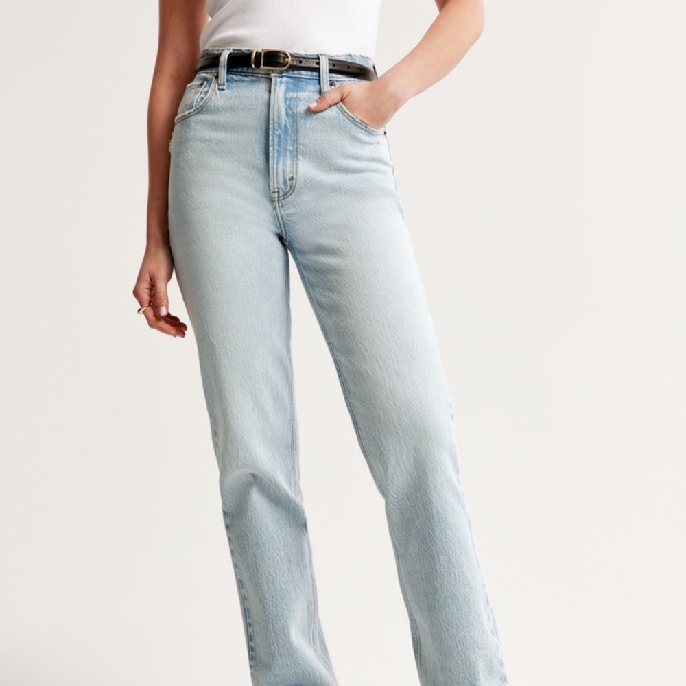 NWT Curve Love Ultra High Rise Ankle Straight Jean